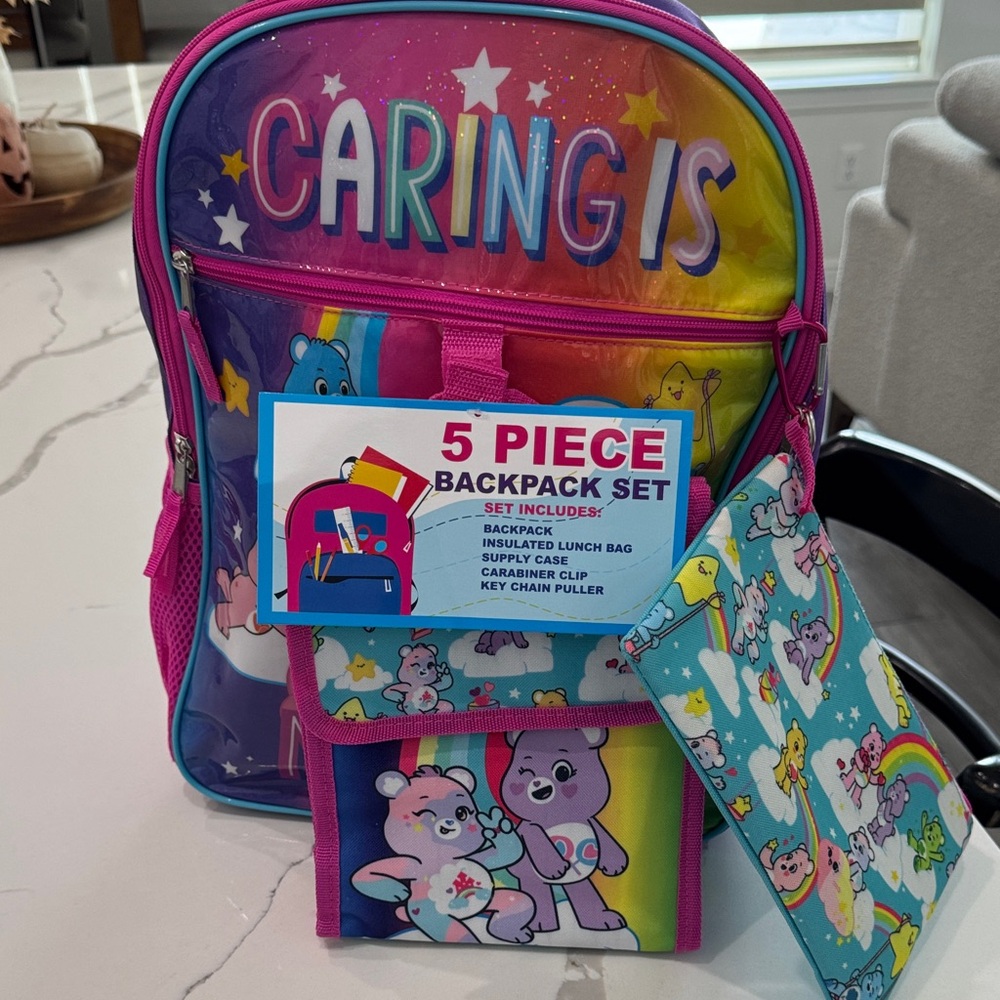 journeys kids care bears backpack